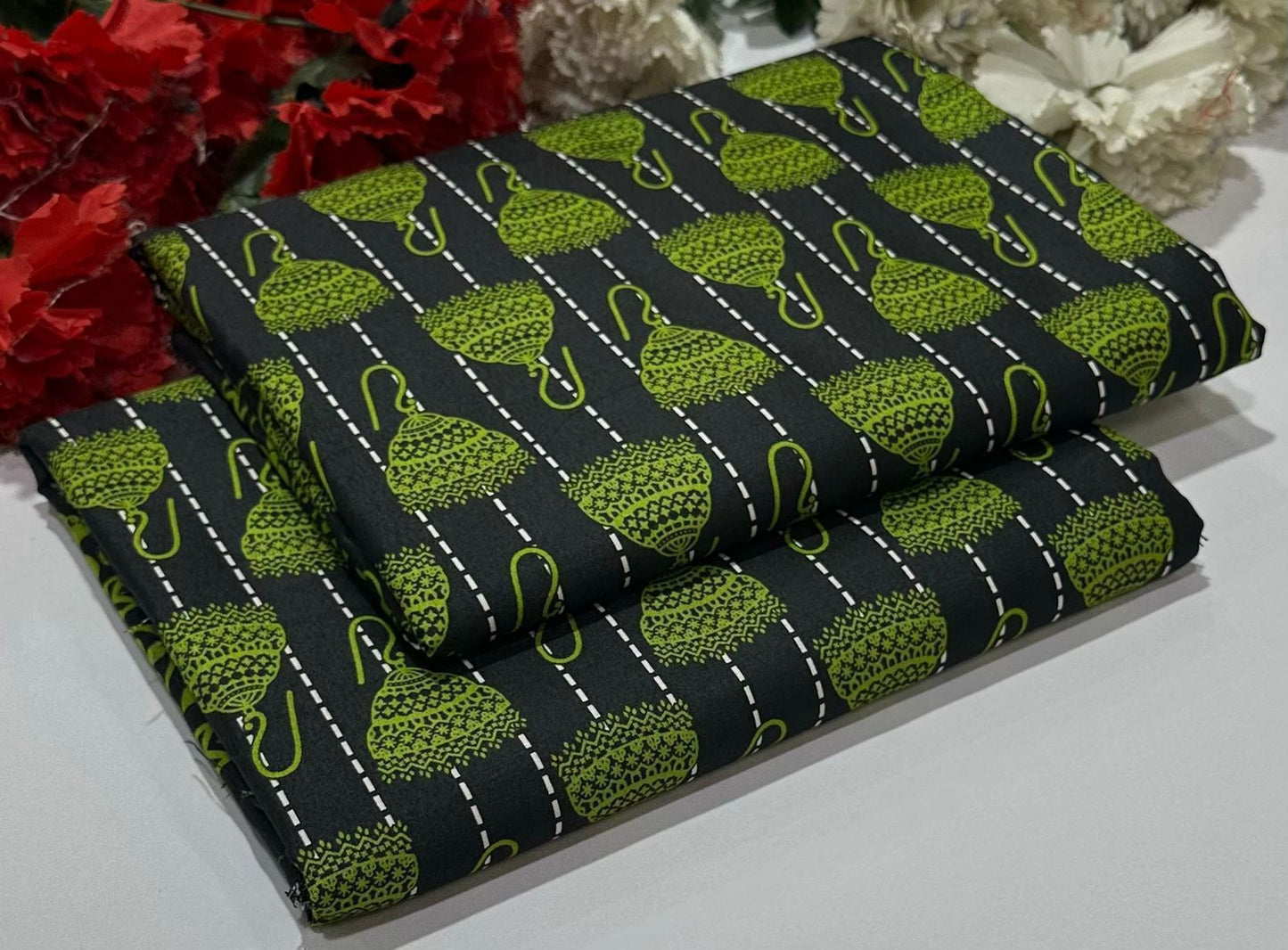 2PC Digital Floral Print