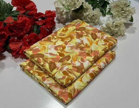 2PC Digital Floral Print