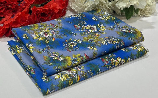 2PC Digital Floral Print