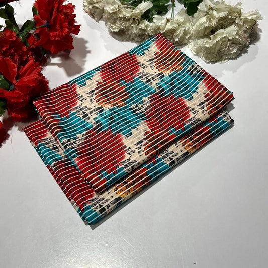 2PC Digital Floral Print
