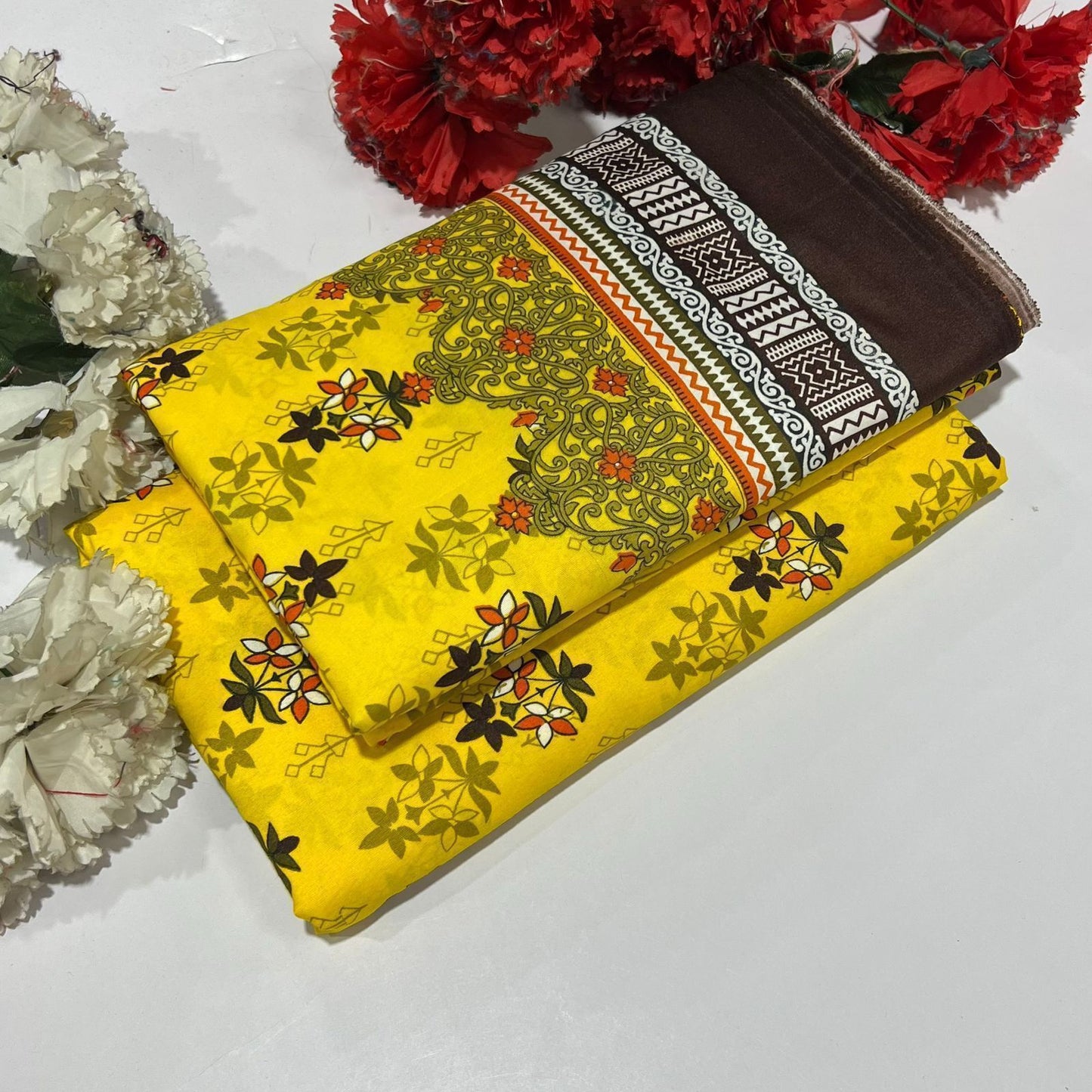 2PC Digital Floral Print