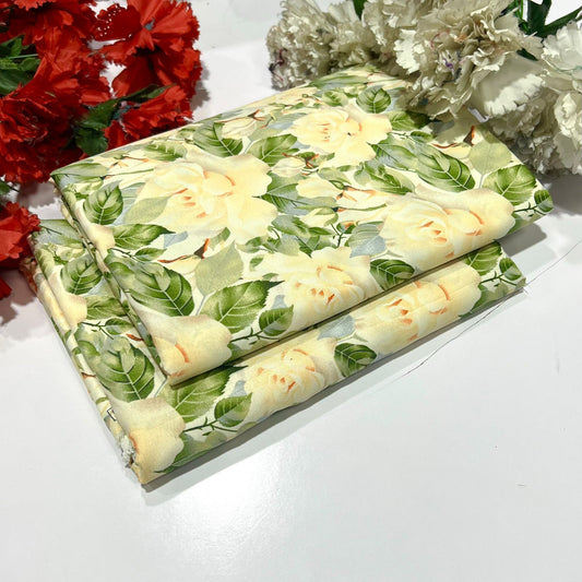 2PC Digital Floral Print