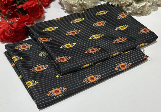 2PC Digital Floral Print