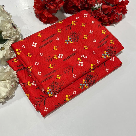 2PC Digital Floral Print