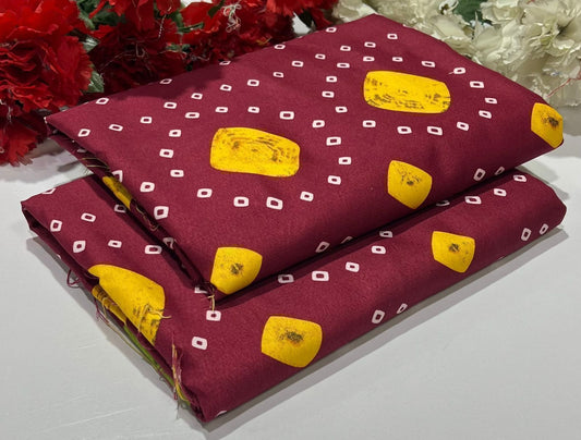 2PC Digital Floral Print