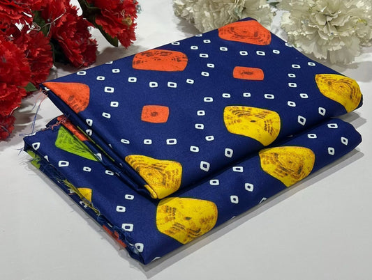 2PC Digital Floral Print
