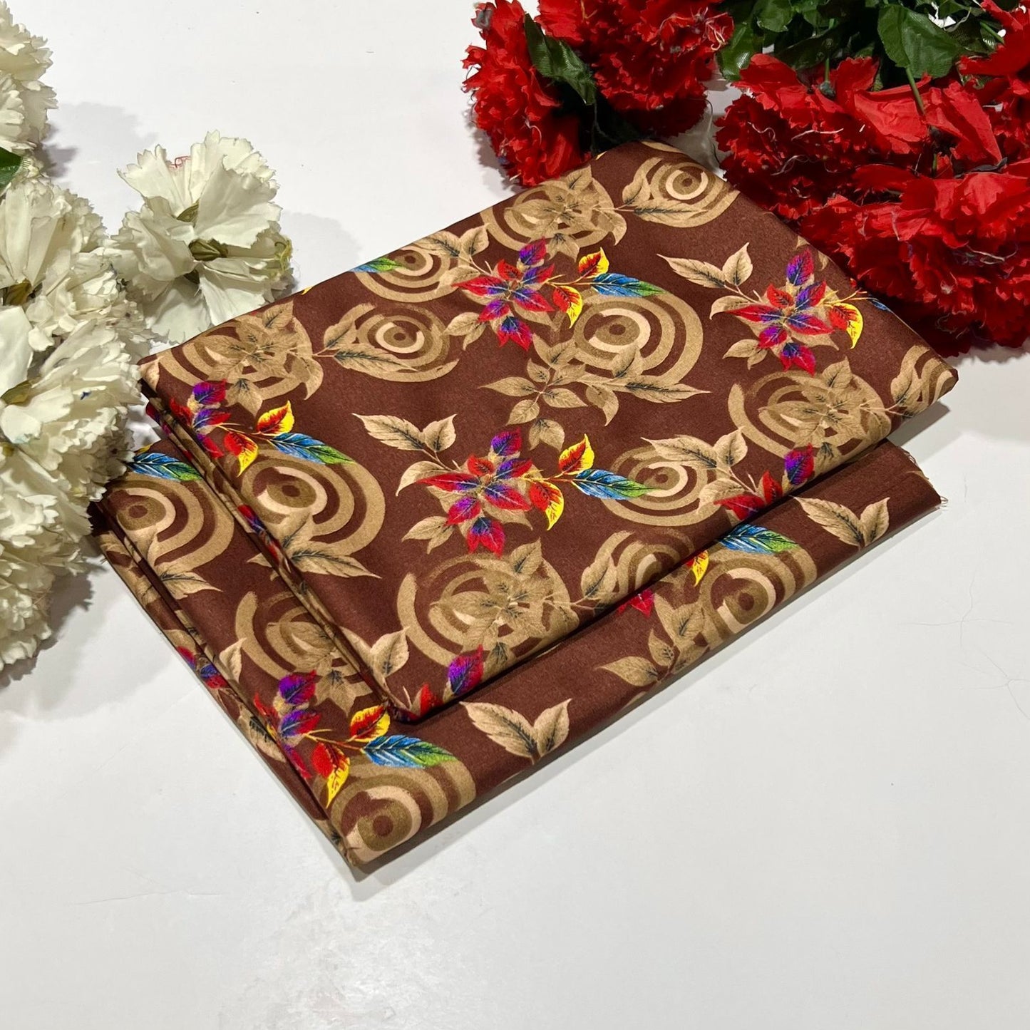 2PC Digital Floral Print