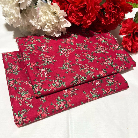 2PC Digital Floral Print
