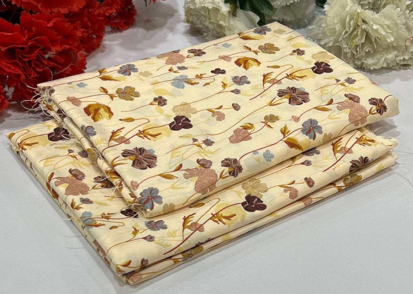 2PC Digital Floral Print