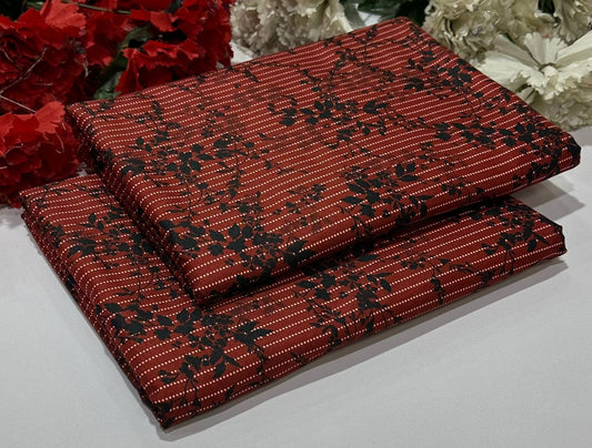 2PC Digital Floral Print