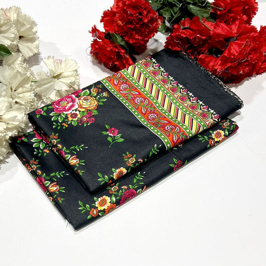 2PC Digital Floral Print
