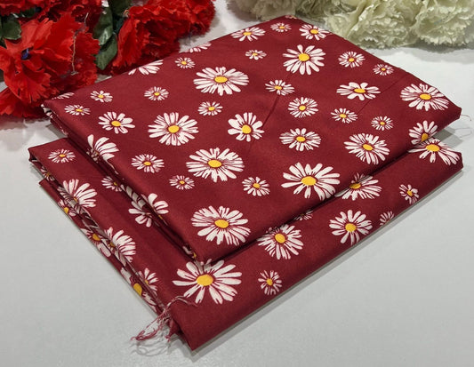 2PC Digital Floral Print