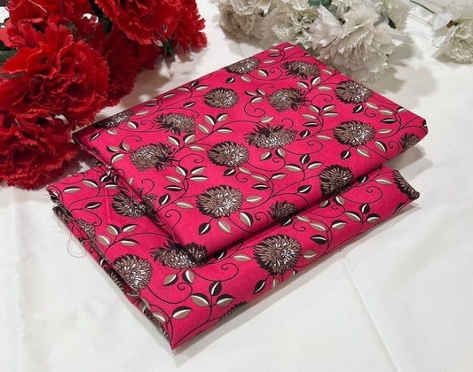 2PC Digital Floral Print
