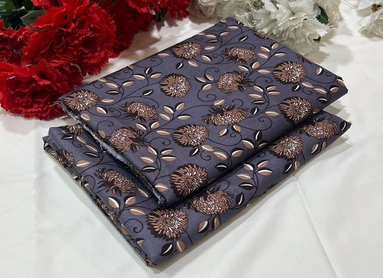 2PC Digital Floral Print