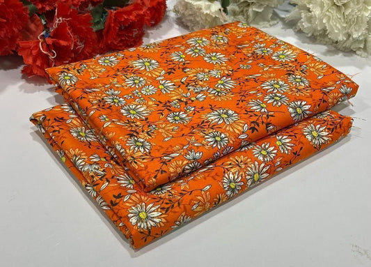 2PC Digital Floral Print