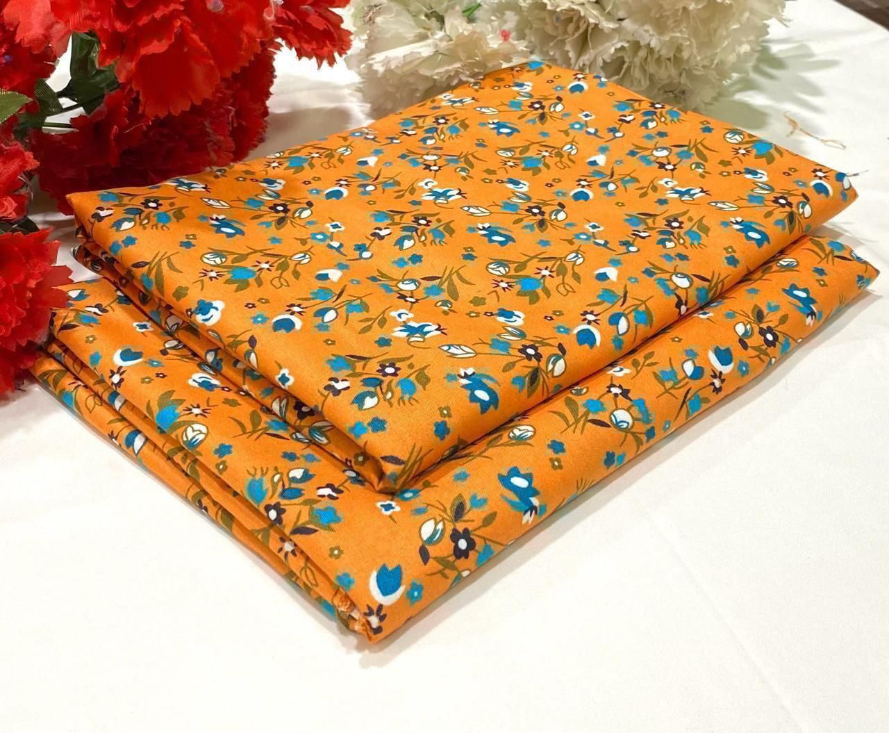 2PC Digital Floral Print