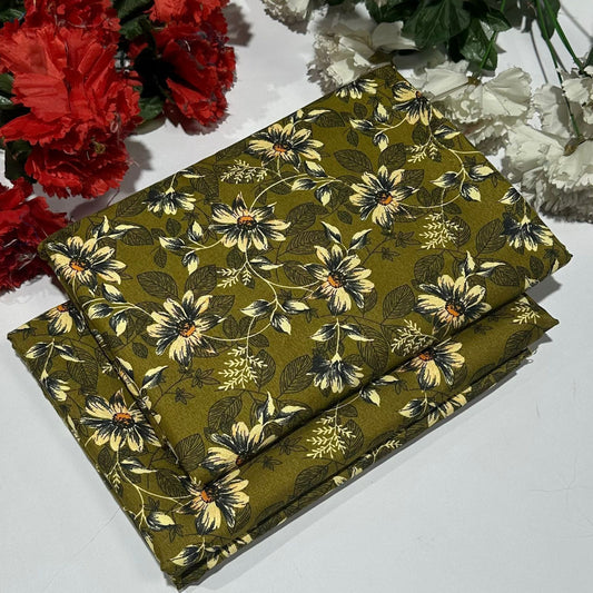 2PC Digital Floral Print