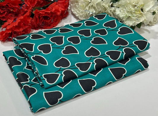 2PC Digital Floral Print