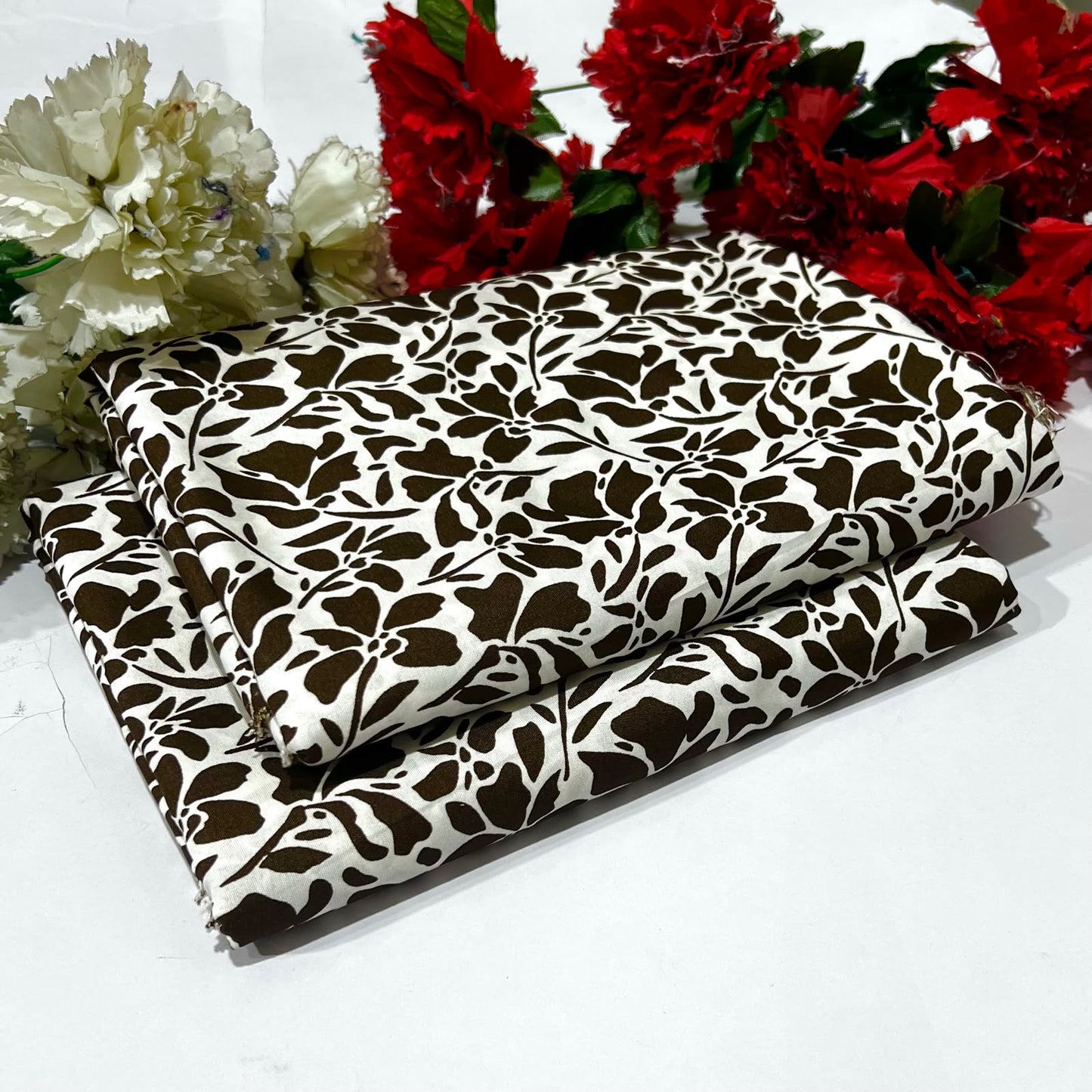 2PC Digital Floral Print