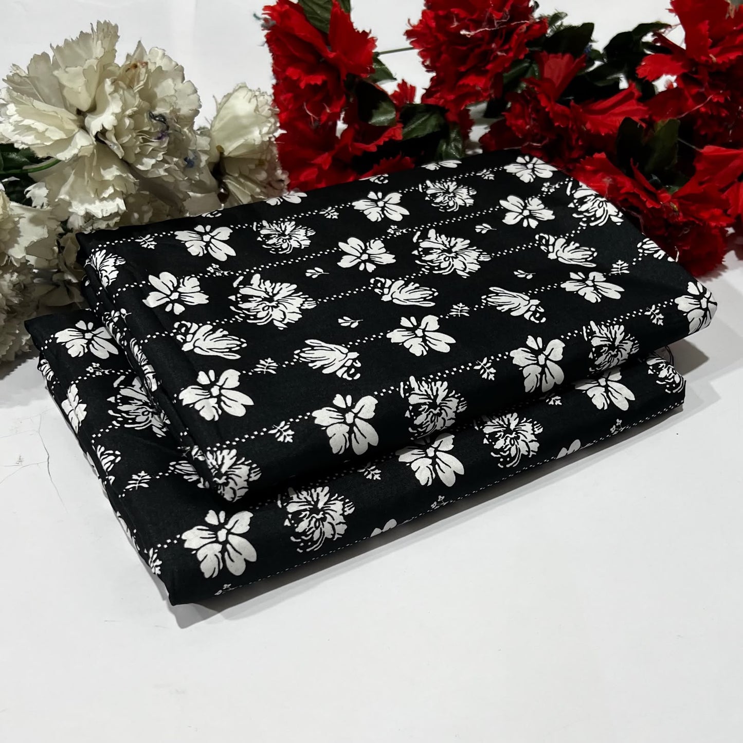 2PC Digital Floral Print