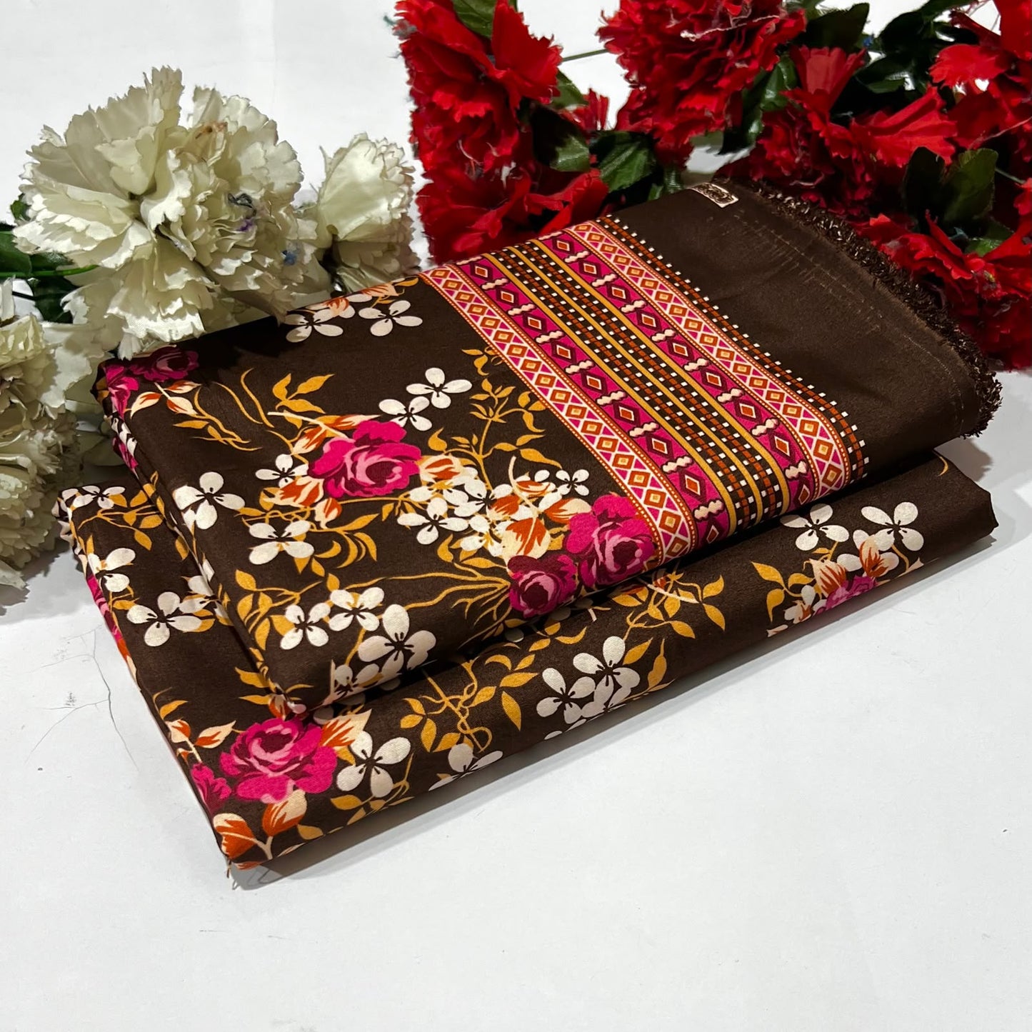 2PC Digital Floral Print