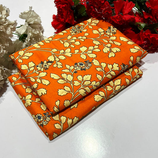 2PC Digital Floral Print