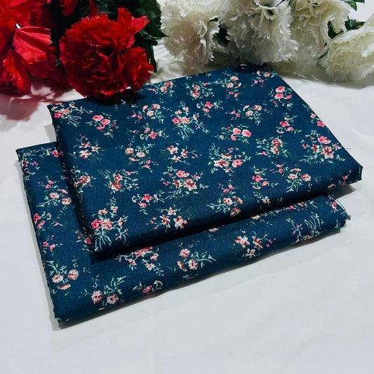 2PC Digital Floral Print