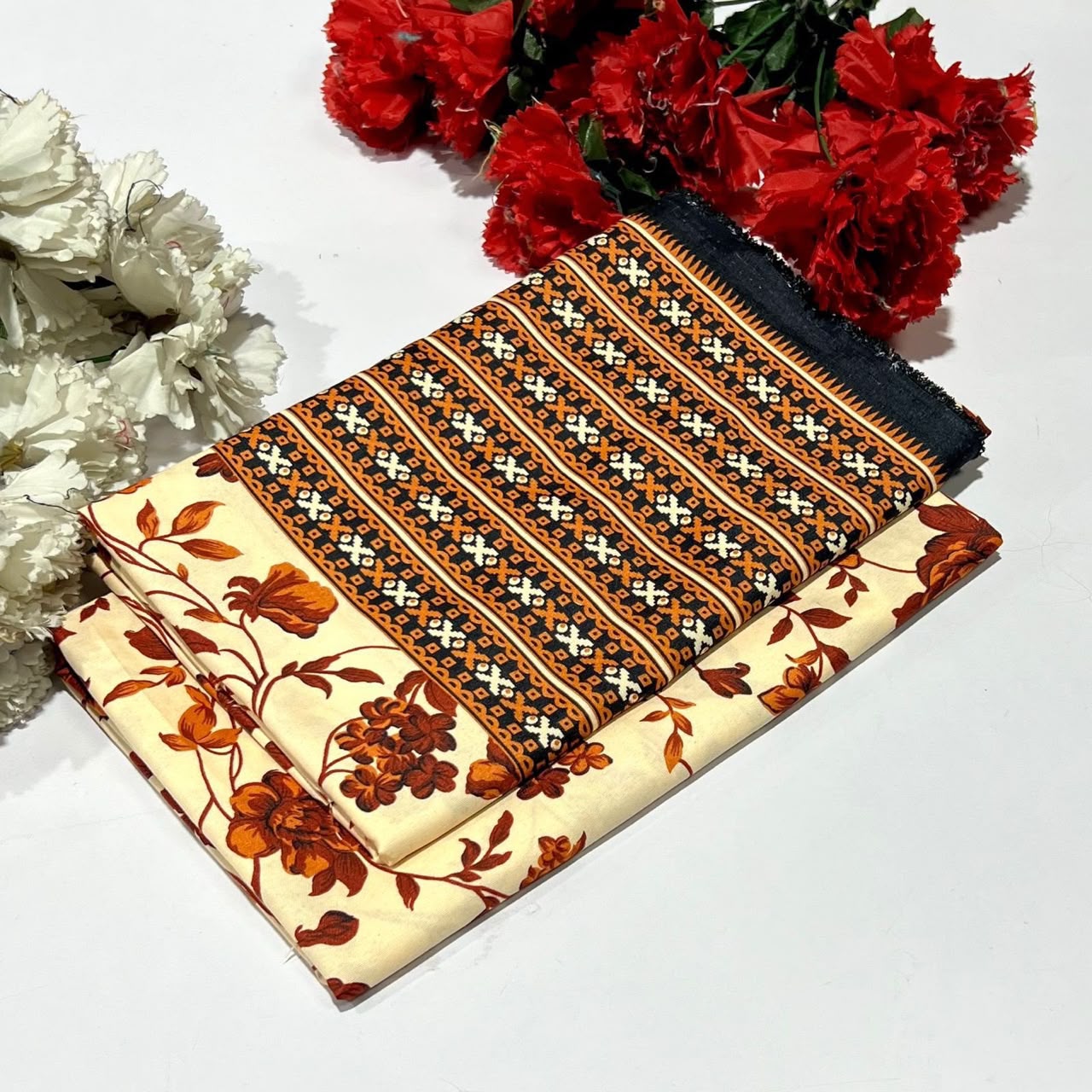2PC Digital Floral Print
