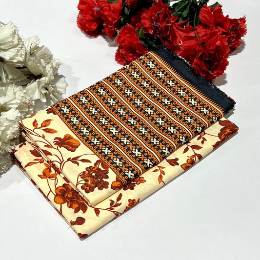 2PC Digital Floral Print