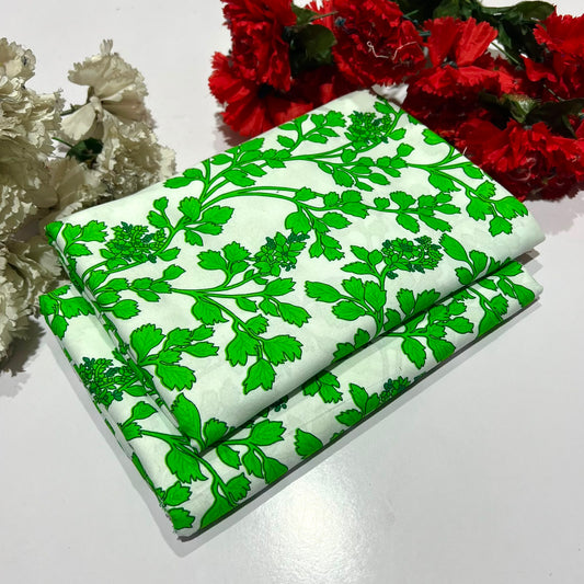 2PC Digital Floral Print