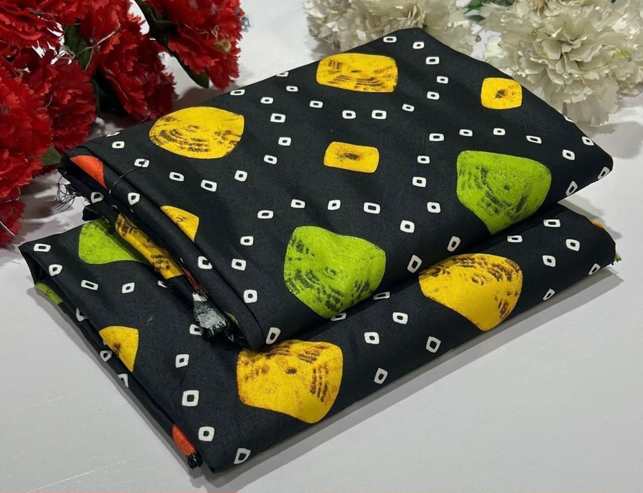 2PC Digital Floral Print