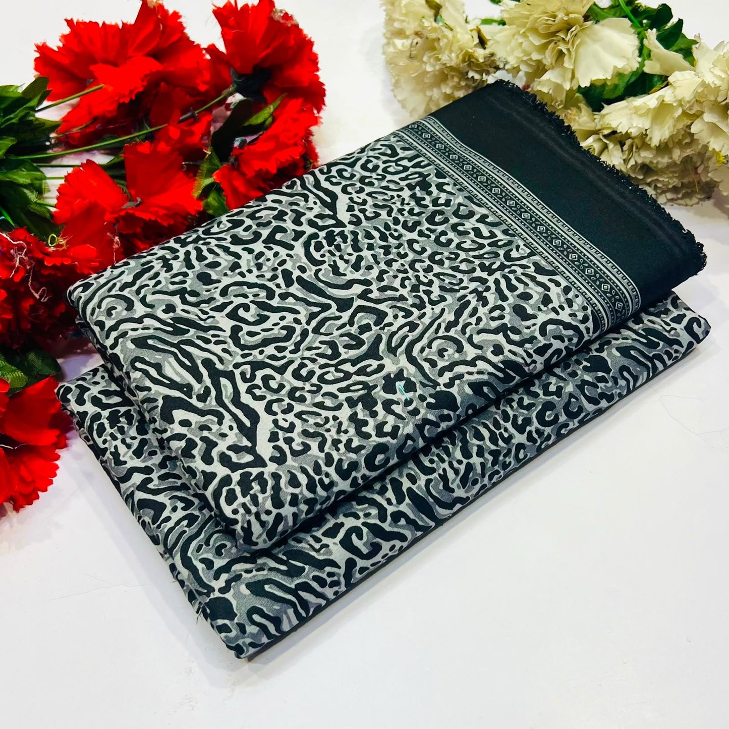 2PC Digital Floral Print