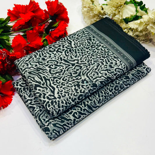 2PC Digital Floral Print