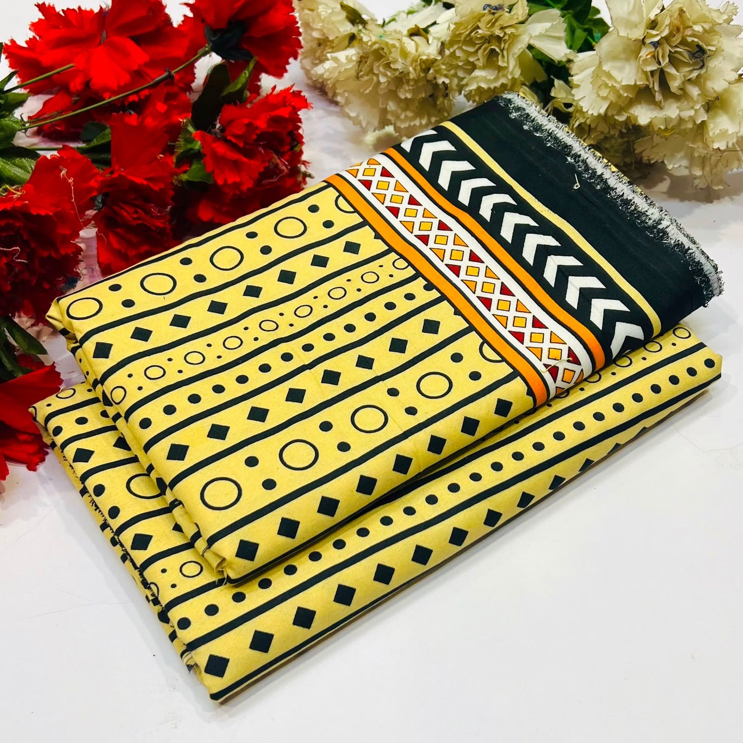 2PC Digital Floral Print