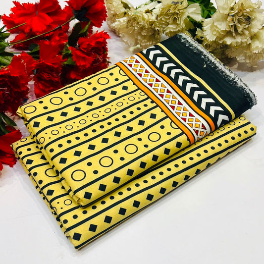 2PC Digital Floral Print