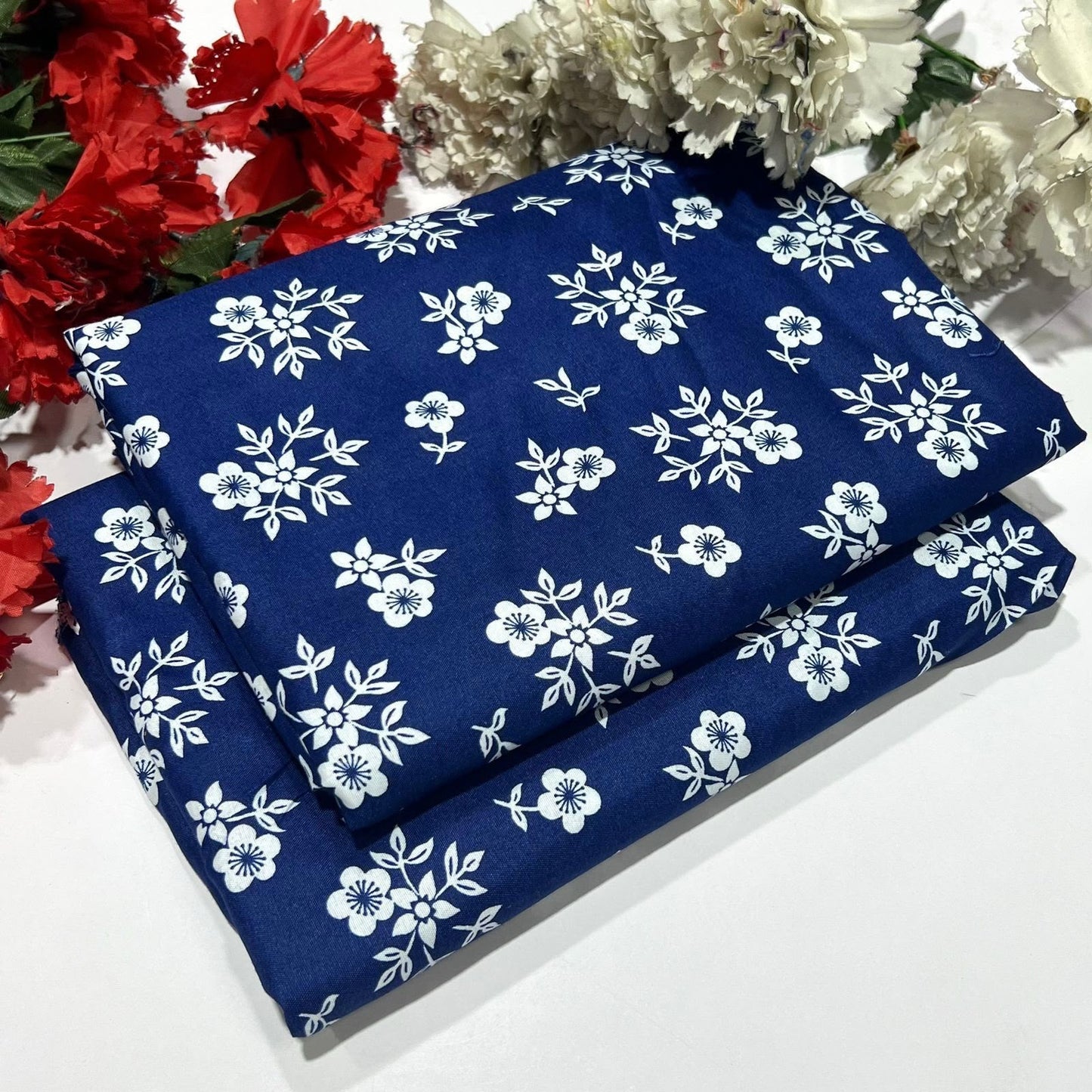 2PC Digital Floral Print