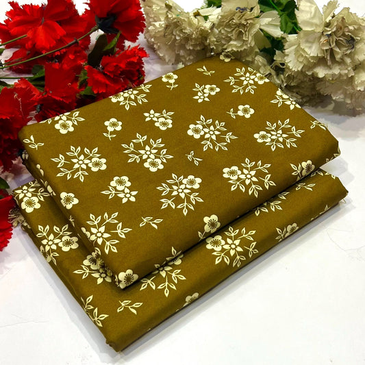 2PC Digital Floral Print