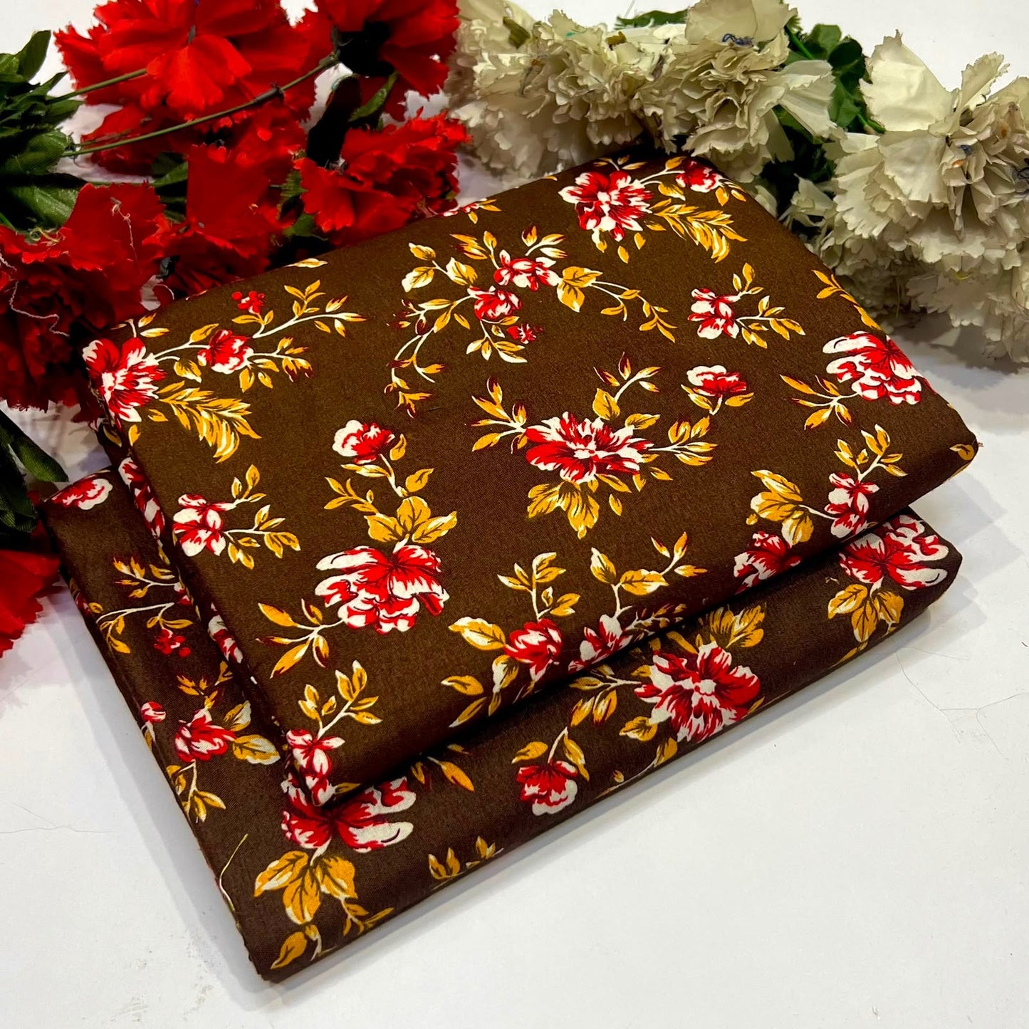 2PC Digital Floral Print