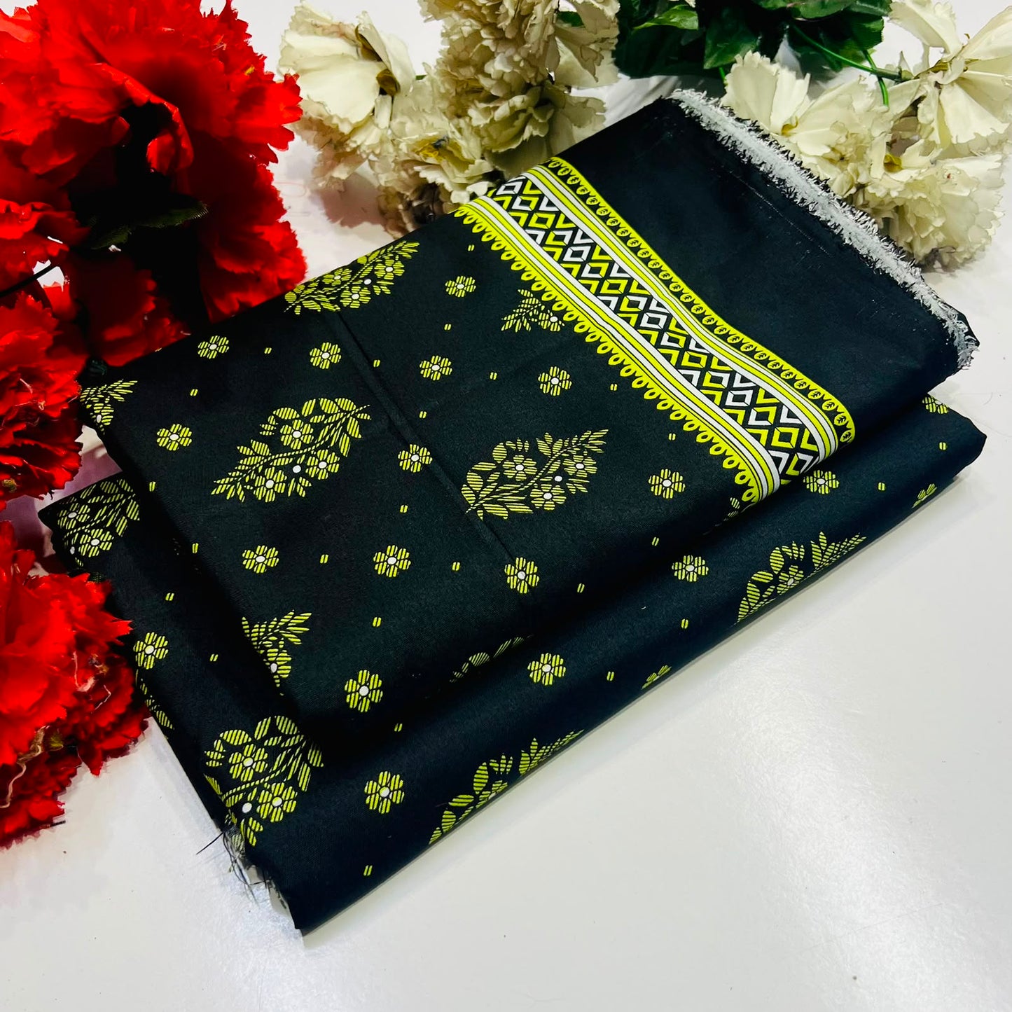 2PC Digital Floral Print
