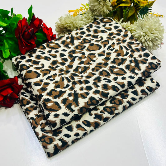 2PC Digital Floral Print