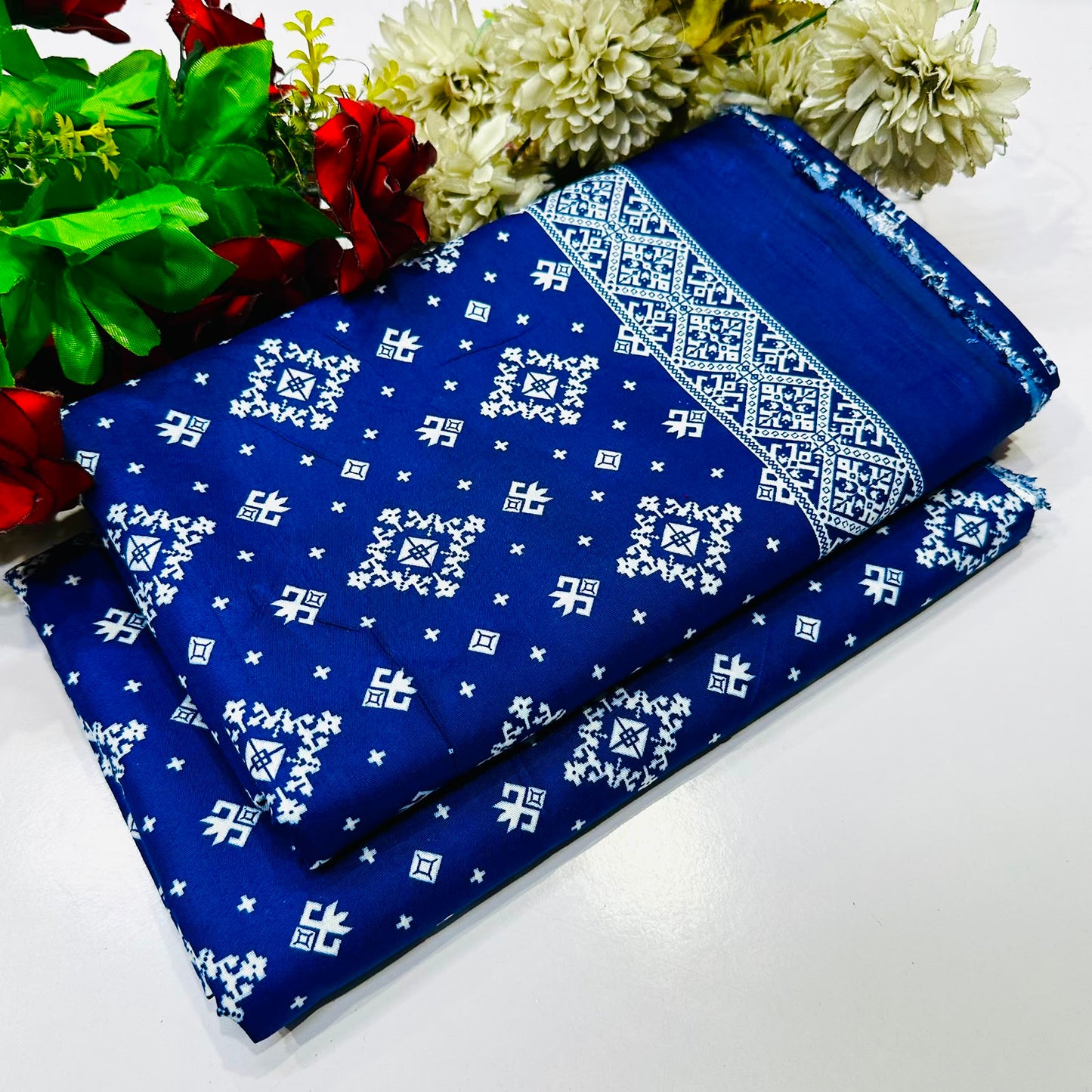 2PC Digital Floral Print