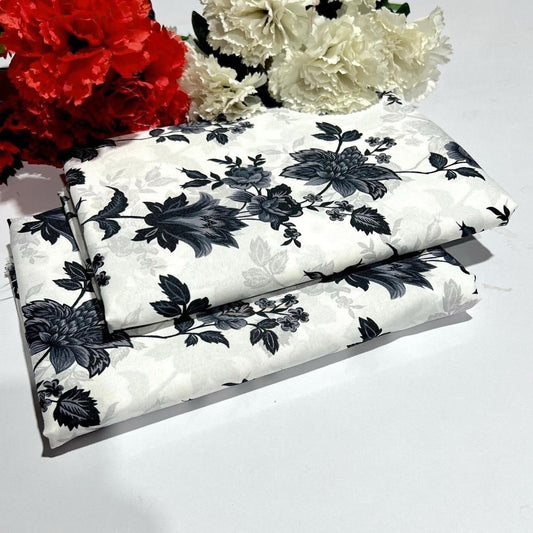 2PC Digital Floral Print