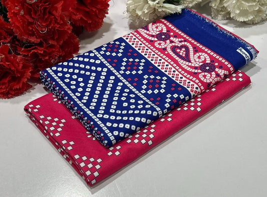 2PC Digital Floral Print