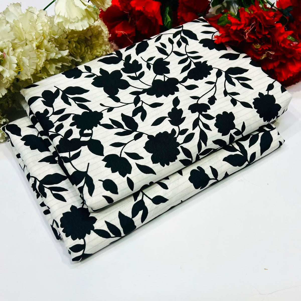 2PC Digital Floral Print