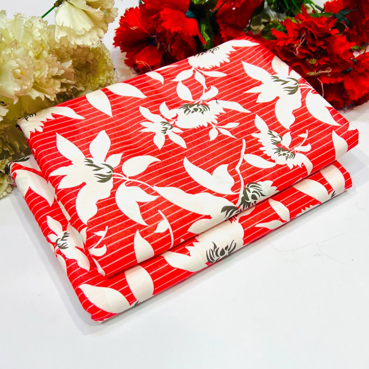2PC Digital Floral Print