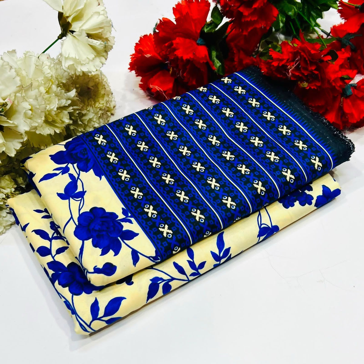 2PC Digital Floral Print