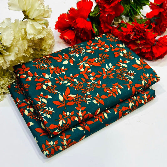 2PC Digital Floral Print