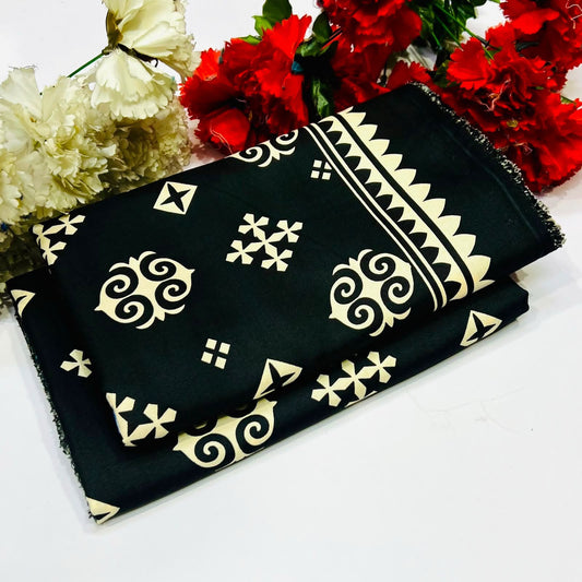 2PC Digital Floral Print