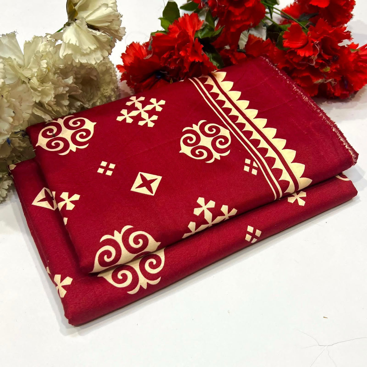 2PC Digital Floral Print