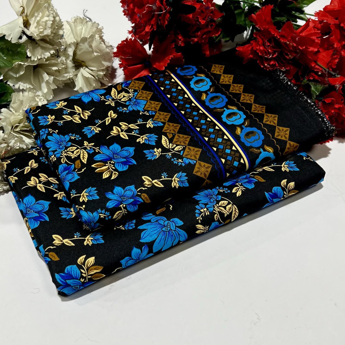 2PC Digital Floral Print